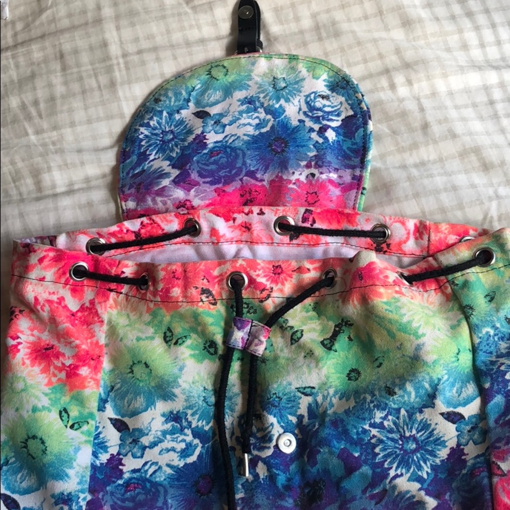 PINK Draw String Backpack - Picture 3 of 4